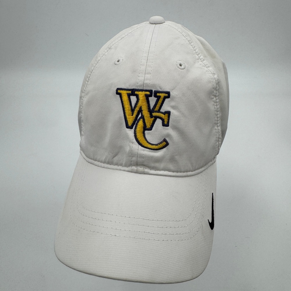 Nike Golf WC Logo White Ripstop Adjustable‎ Hat 401411-100 Mens Woodford County